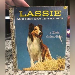 Little golden book, Lassie and her day in the sun